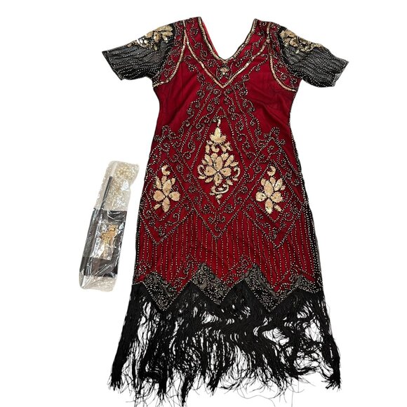 Flapper costume set - Picture 1 of 5